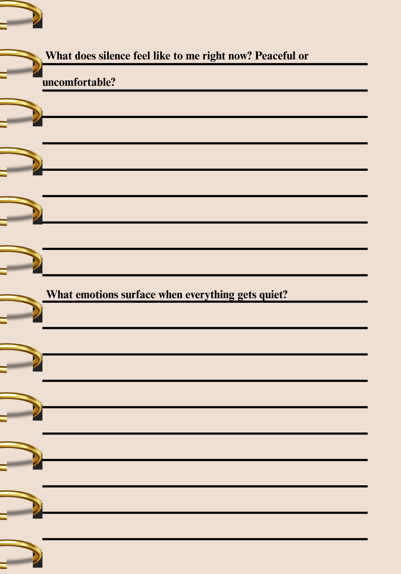 When the Journey Gets Lonely: A Self-Love Journal for Quiet Seasons (Digital eBook Edition)